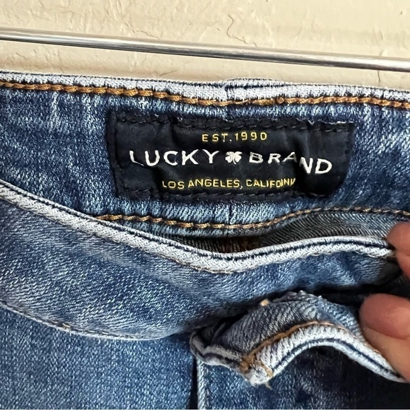 Lucky Brand Lolita Skinny Ankle Distressed Denim Jeans - Picture 6 of 12